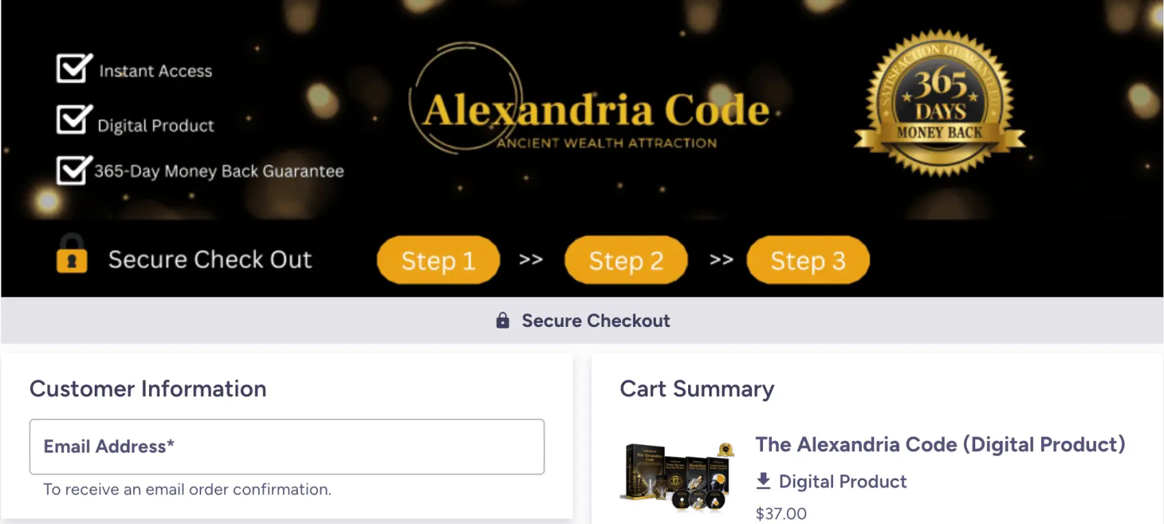 Alexandria Code order